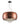 Lampara Caelum Cobre 6G9 Ø50